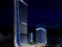 户外照明工程如何针对高层楼体特点进行亮化?