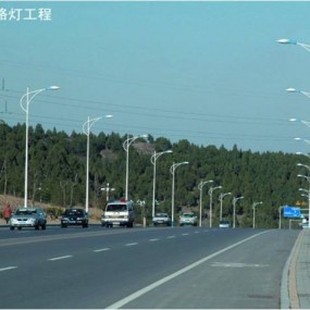 燕山立交桥、济南市旅游路灯亮化工程-路灯照明工程