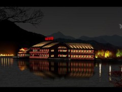 在照明设计中,色彩的应用原则及规律—亮化照明方案