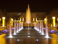 山东大学楼体亮化-户外亮化