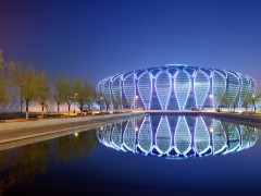 山东省体育中心“亚足杯”厂区亮化-场馆亮化