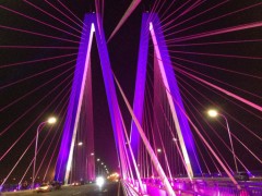 灯港照明解读:桥梁亮化工程的施工难点以及解决方案-户外景观亮化公司